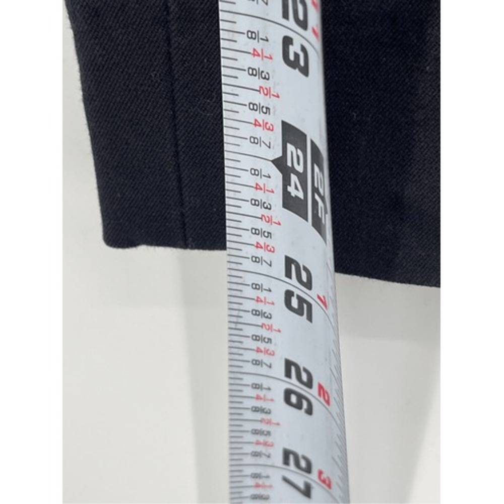 Everlane Pants Ponte Ankle Women's Size 4 Black Side Zip Stretch Waist - Picture 8 of 12
